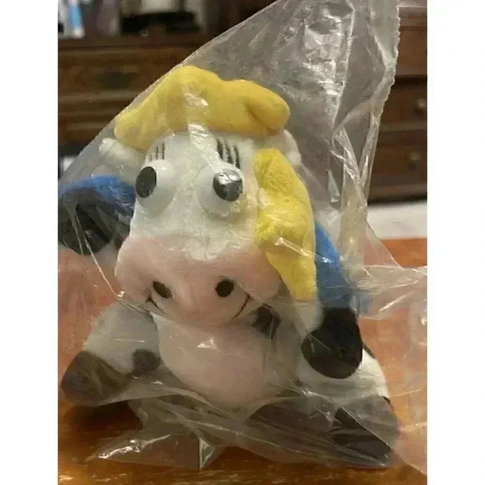KRAFT SINGLES A DAIRY FAIRY Advertising Plush Stuffed Cow with wings New‎ in Bag